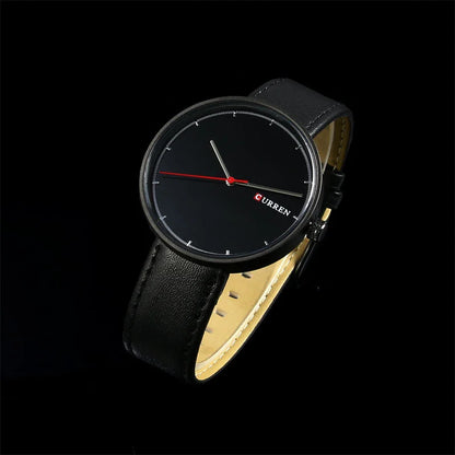 Nordic Black Quartz Timepiece