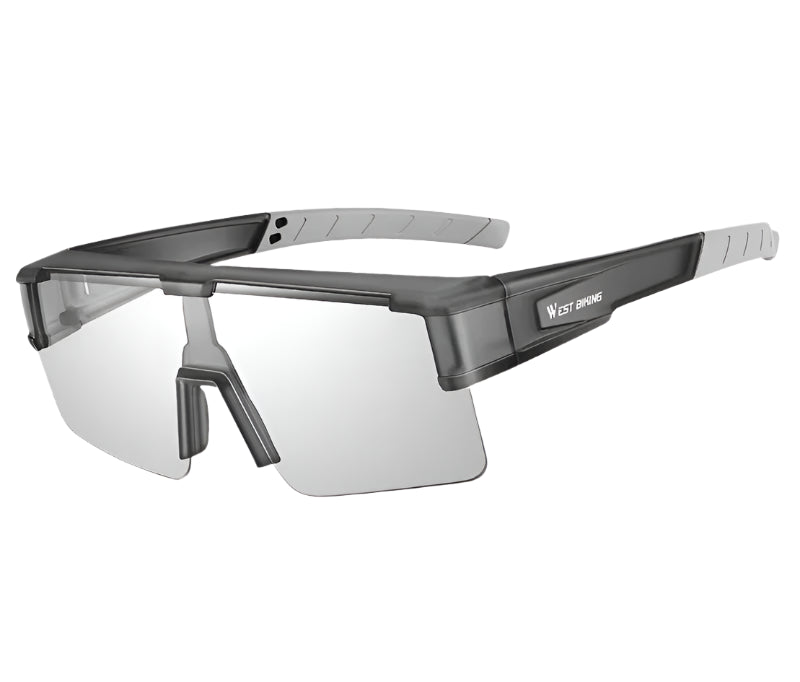 Large Photochromic Frame Glasses with Prescription Fit