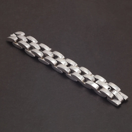 20cm 925 Sterling Silver Separated Oyster Bracelet