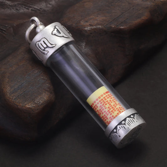 Large Openable Acrylic Vial Necklace