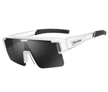 Large Frame Polarised Glasses with Prescription Fit