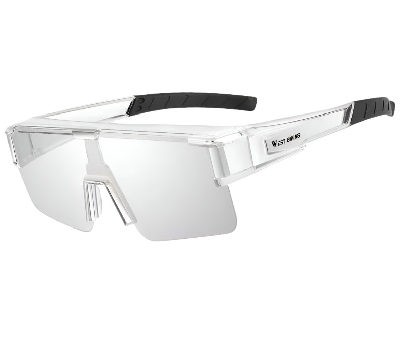 Large Photochromic Frame Glasses with Prescription Fit