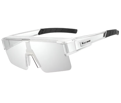 Large Photochromic Frame Glasses with Prescription Fit