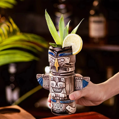 Ancient Parrot Tiki Cup