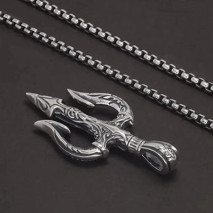 Neptune's Trident Necklace