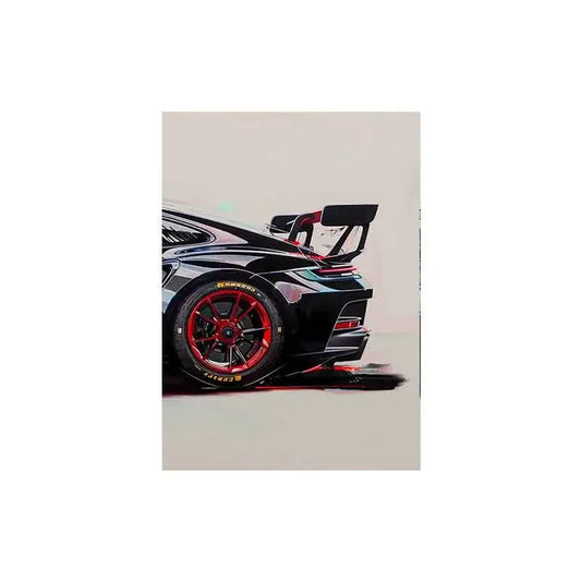 GT3RS Super Car Prints - Rear & Spoiler