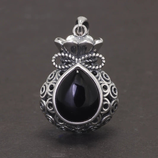 Agate Money Bag Pendant