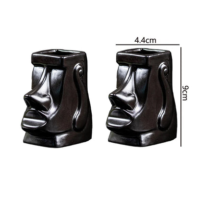 Brown Mini Tiki Cup Set