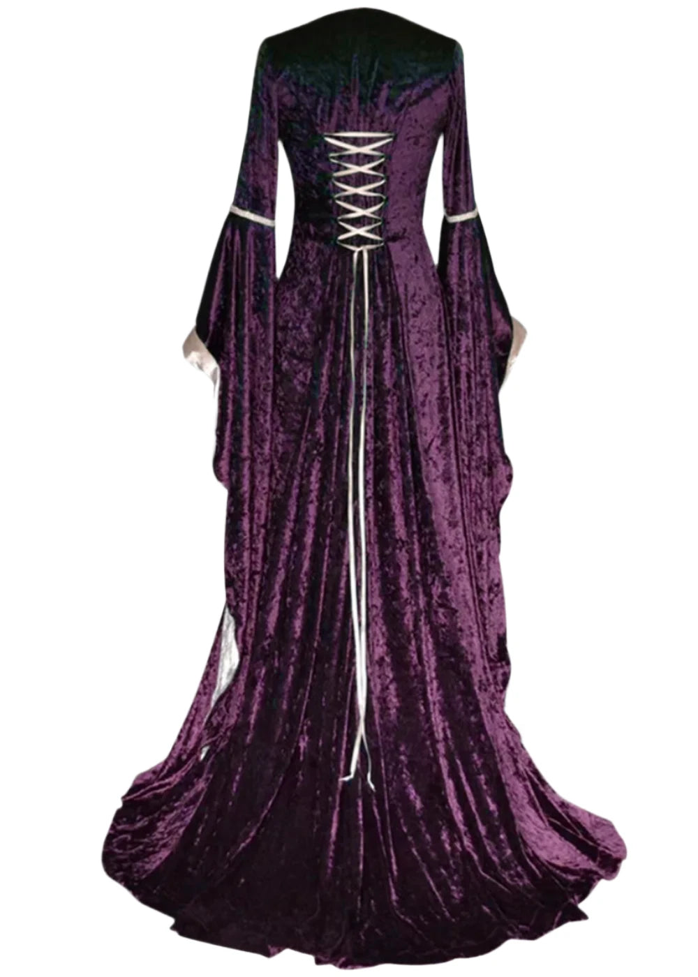 Elegant Medieval Court Dress