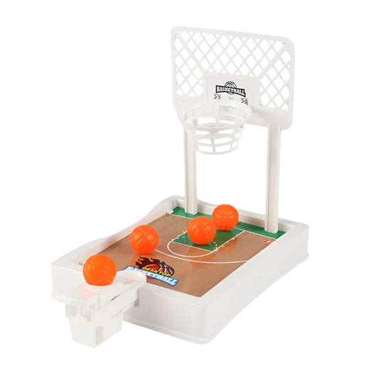 White Desktop Basketball Shooting Board Game
