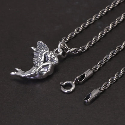 Cupid in Flight - Pendant & Necklace