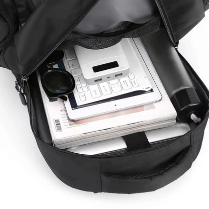 Large Capacity Sports Backpack with Shoe Compartment
