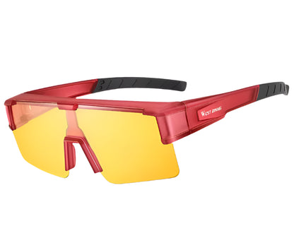 Large Frame Polarised Glasses with Prescription Fit