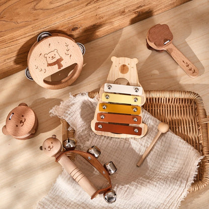Kids Wooden Musical Instruments