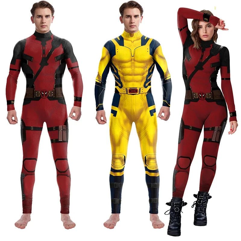 Wolverine & Deadpool Jumpsuit's