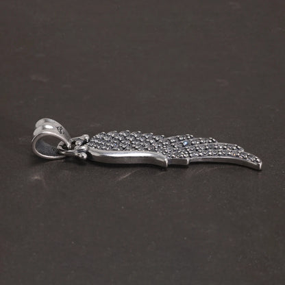Silver Angel Wing Pendant