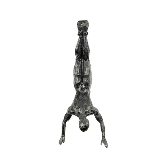 The Dive - Rock Climber Wall Sculptures