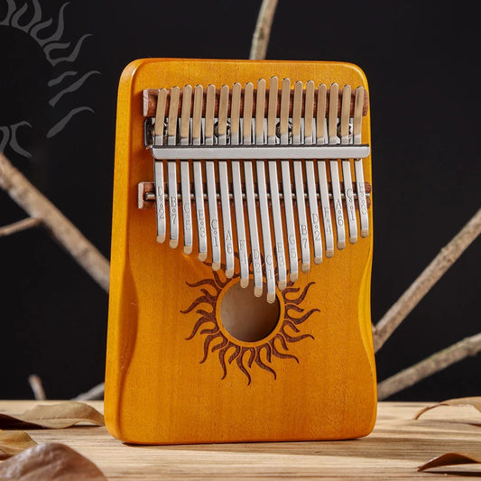 Orange - 17 Keys - Hluru Kalimba