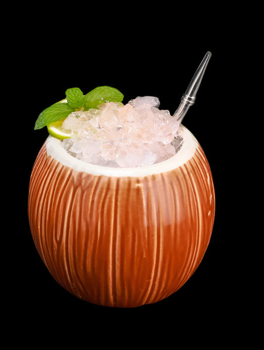 Coconut Hawaii Ceramic Tiki Cup