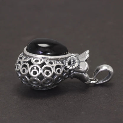 Agate Money Bag Pendant