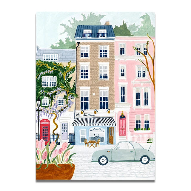 London II - Travel Art Print Poster