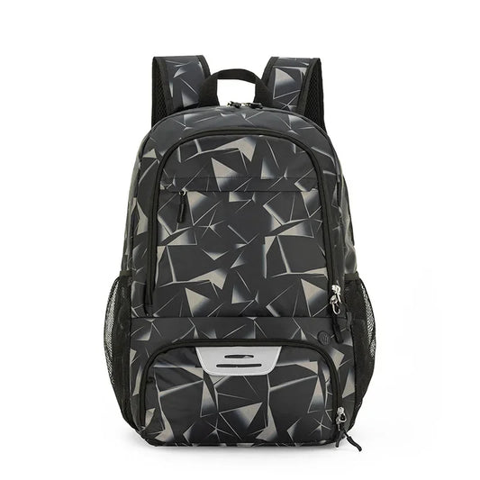 Grey Big Basketball Backpack
