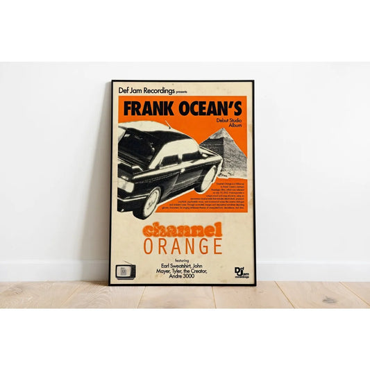 Frank Oceans Channel Orange - Album Print Poster