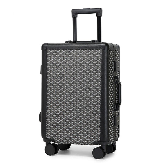 Grey Aluminium Suitcase