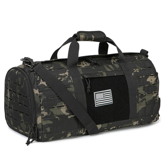 Camouflage 40L Tactical Fitness Duffle Bag