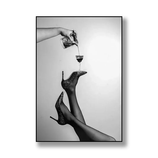 Wine O'clock Canvas Print