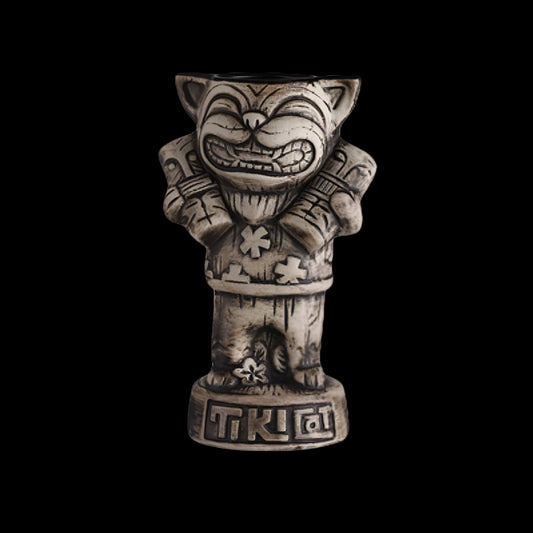Big Cat Hawaii Ceramic Tiki Cup