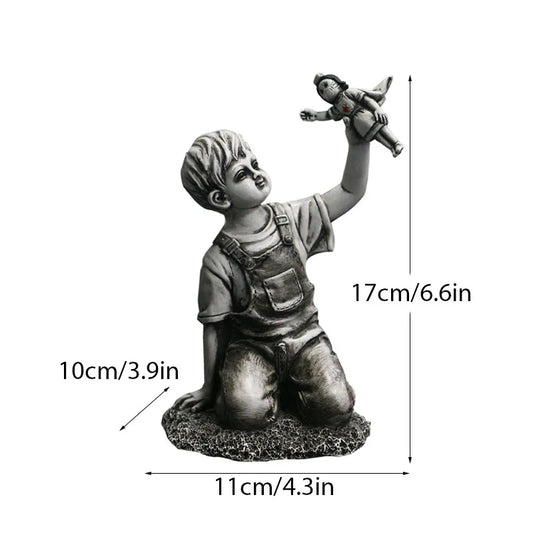 Cupid Kid - Banksy Sculpture
