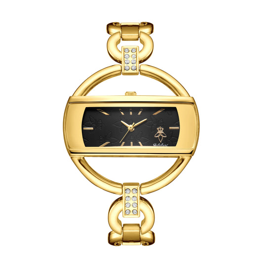 Yalalusi Drive Watch - Black & Gold