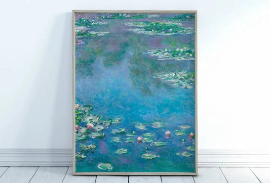 Water Lilies - Claude Monet Abstract Art Print