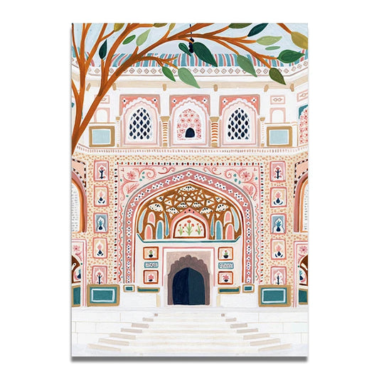 Mosaic II - Travel Art Print Poster
