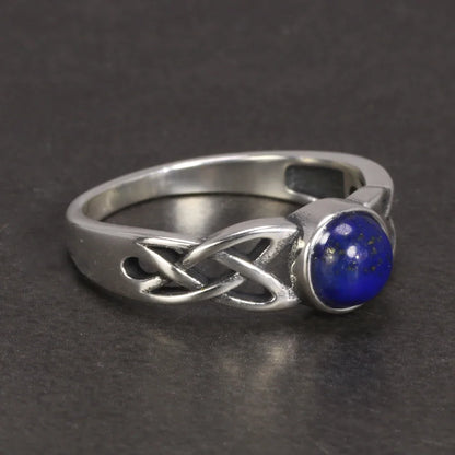 Classic Vampire Band with Natural Lapis Lazuli