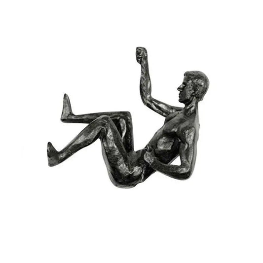 The Grip II - Rock Climber Wall Sculptures
