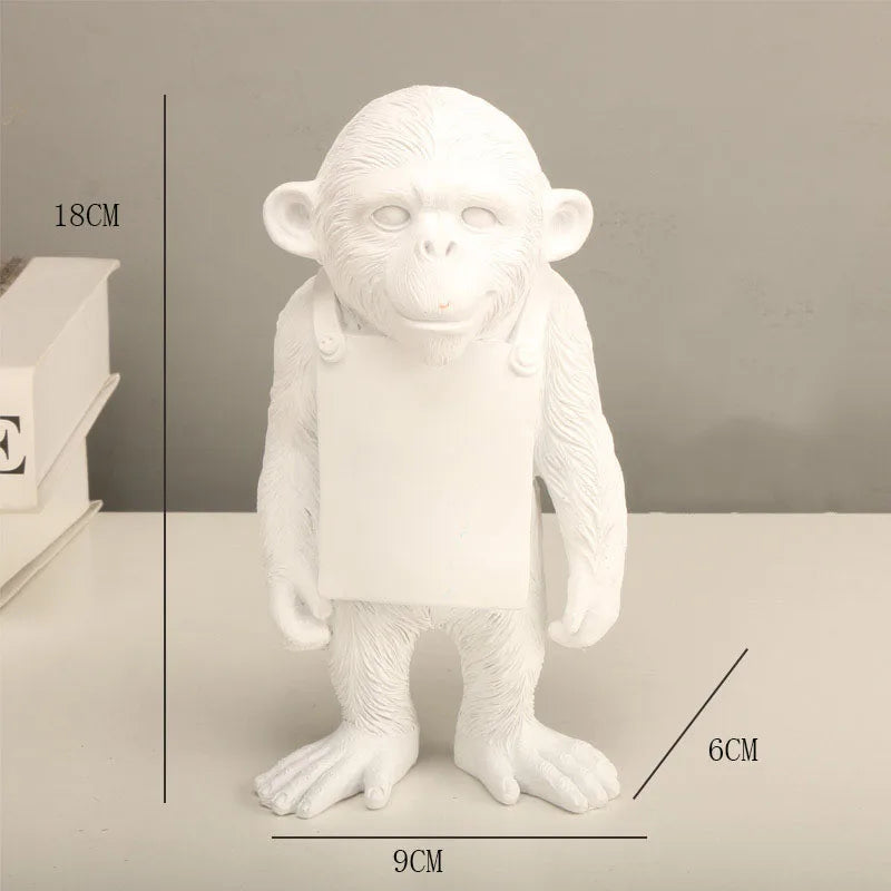 Ape II - Banksy Sculpture