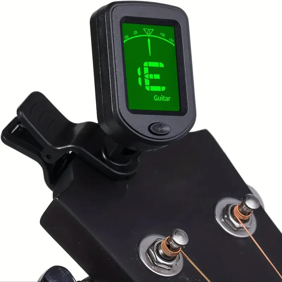 Clip-on Guitar Tuner with 360° Rotatable Display