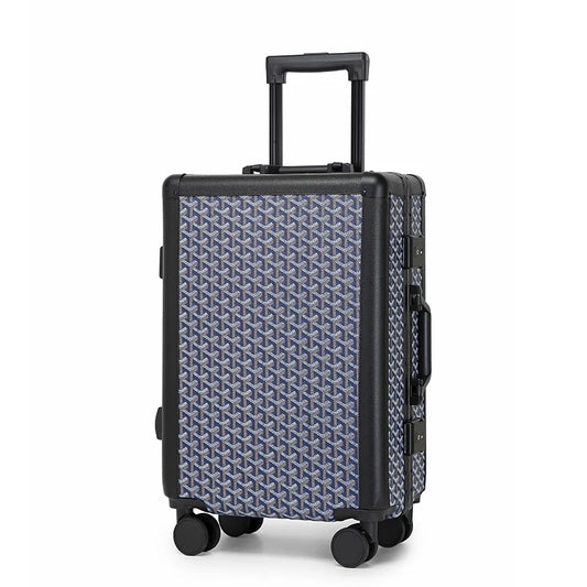 Blue Aluminium Suitcase