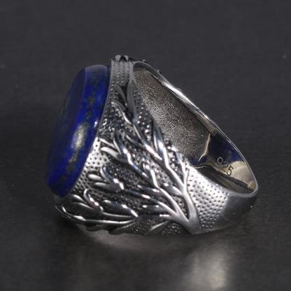 Branches Natural Lapis Lazuli Ring