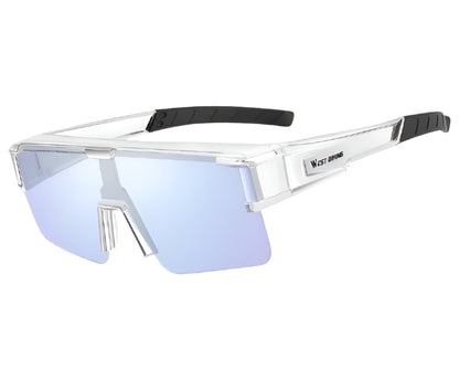 Large Photochromic Frame Glasses with Prescription Fit
