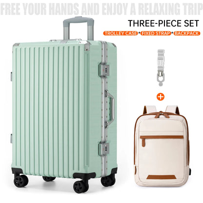 Aluminium Travel Combination Suitcase & Sets