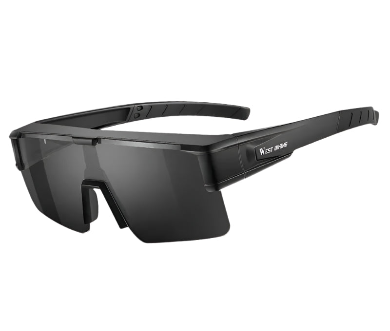 Large Frame Polarised Glasses with Prescription Fit