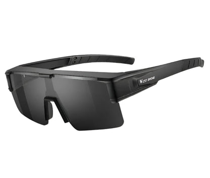 Large Frame Polarised Glasses with Prescription Fit