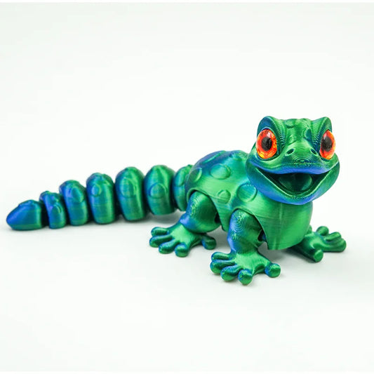 Blue & Green Movable 3D Animal