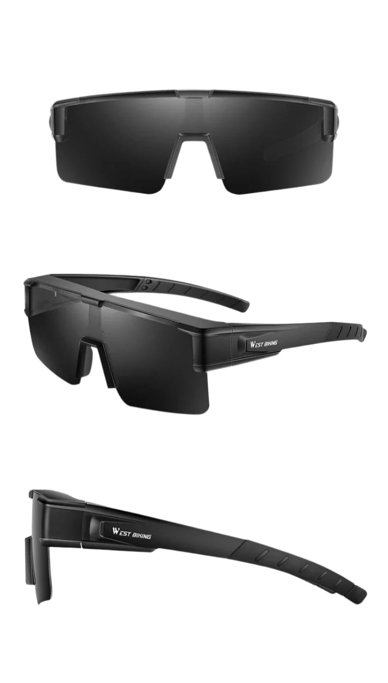 Large Photochromic Frame Glasses with Prescription Fit