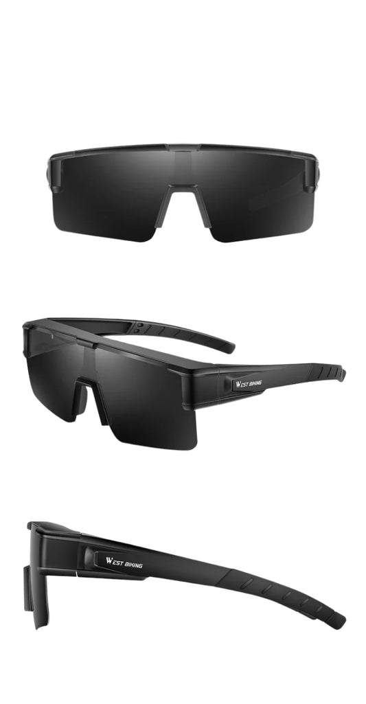 Large Frame Polarised Glasses with Prescription Fit