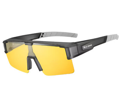 Large Frame Polarised Glasses with Prescription Fit