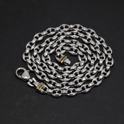 Solid 925 Sterling Silver Coffee Bean Necklaces & Bracelets